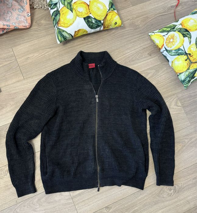 ‼️ Вязаный светер ,зип кофта Hugo Boss Original