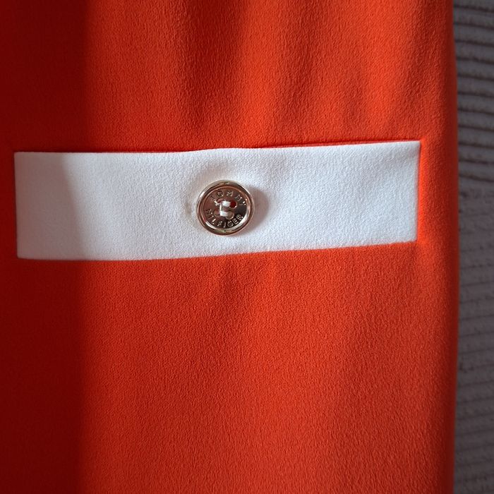 Urocza Sukienka Tommy Hilfiger r.44/ Xl pomarańczowa