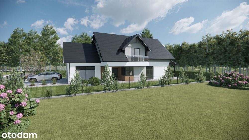 Nowy dom AKORD II - ogród, garaż, bruk - Zaborze - Oświęcim