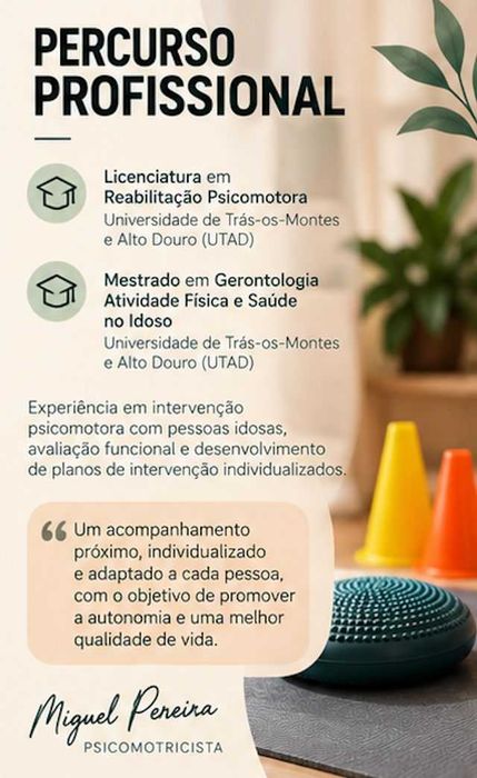 Apanhamento de Idosos ao Domicílio | Mobilidade e Psicomotrcomicidade