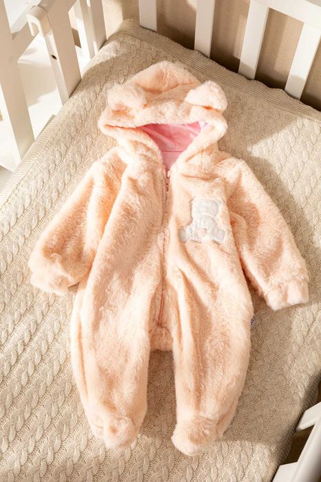 Комбинезон  персиковый малявка Mini Papi 8208