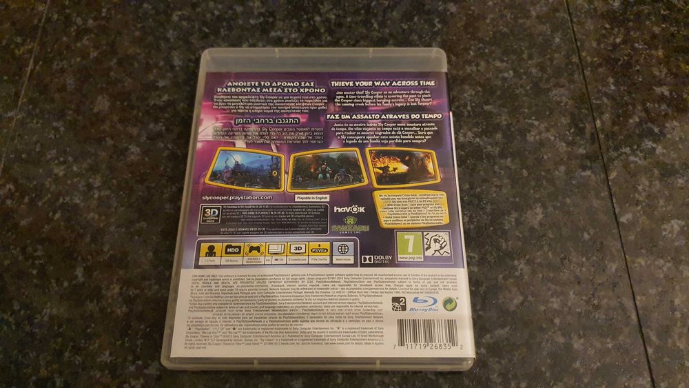 Sly Cooper: Thieves in Time Game (PS3 – Complete) (New)64751541484675121