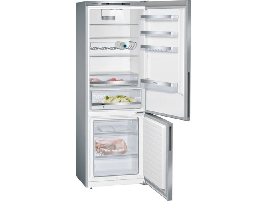 Frigorífico Combinado Siemens - Low Frost - 201 cm - 419 L - Inox - Novo c/garantia