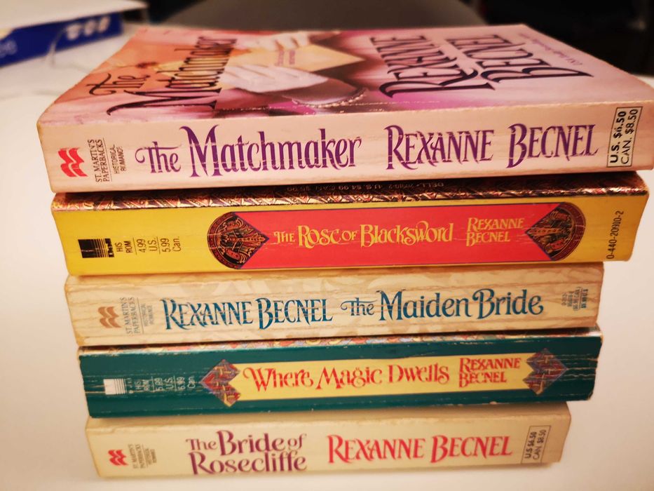Romances históricos - Rexanne Becnel - em inglês /in english - vários