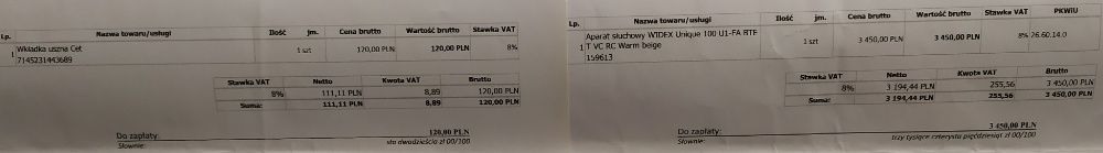 Aparat słuchowy Widex Unique 100U1-FA/OKAZJA