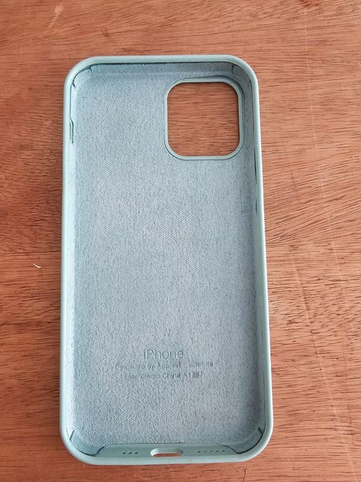 Capa iPhone verde água original