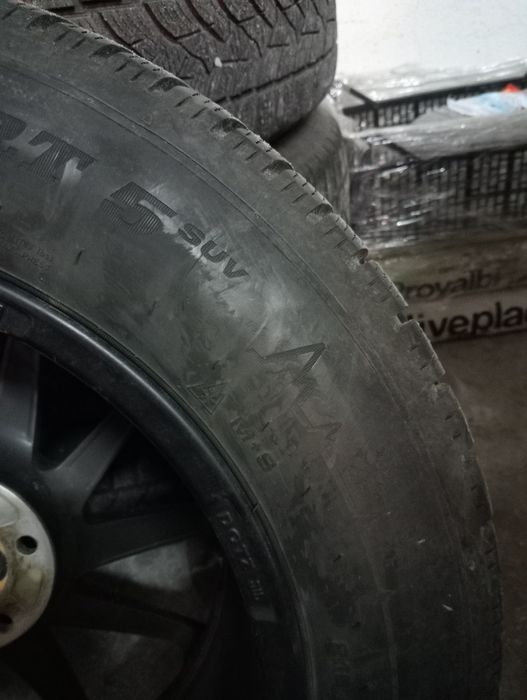 Jantes R17  com pneus de inverno