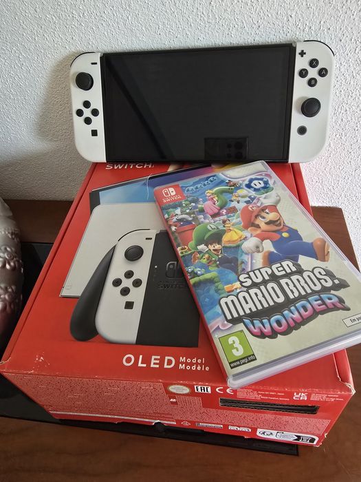 Nintendo switch Oled com garantia e seguro