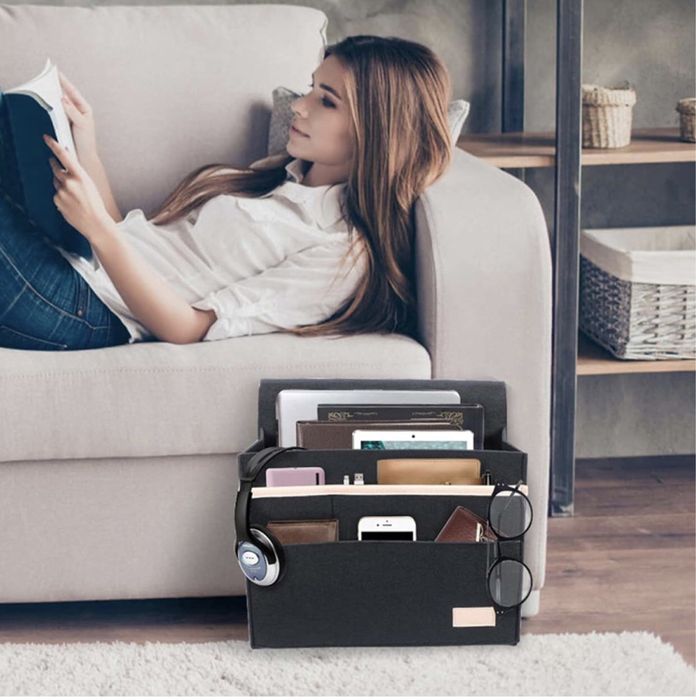 Suporte lateral para arrumação