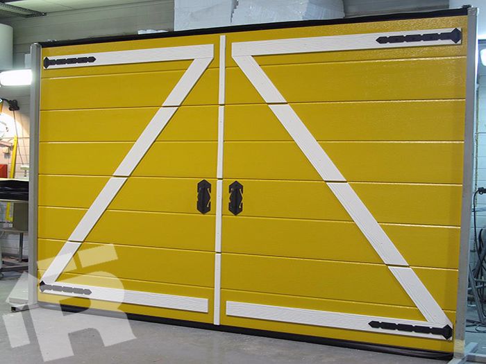 Brama Garażowa Drzwi Garażowe Segmentowe Wzmacniana wersja bramy