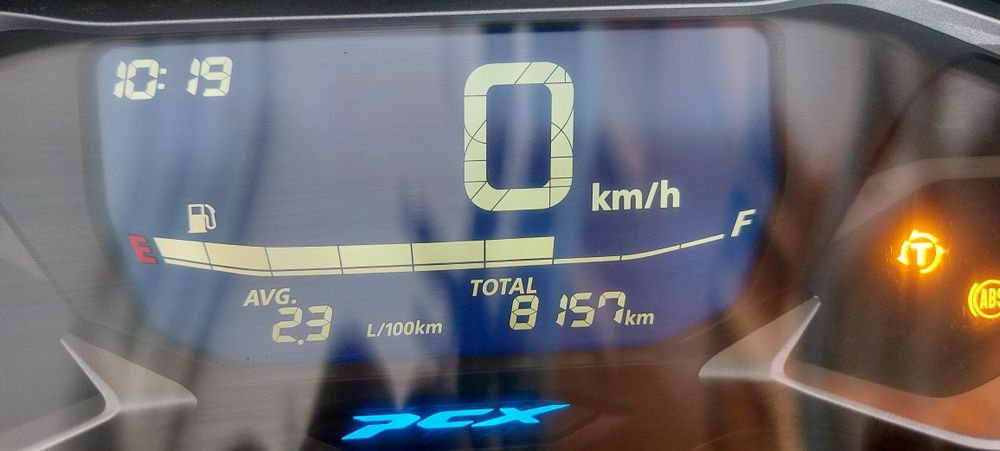 PCX como nova 8200 Km