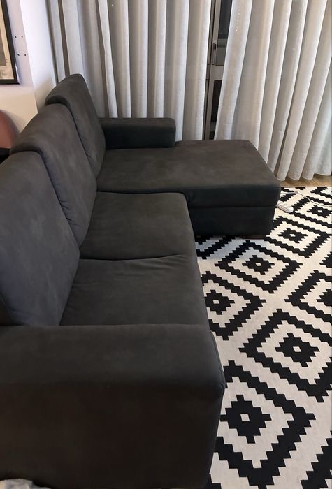 Sofa cama / chaise longue com arrumo
