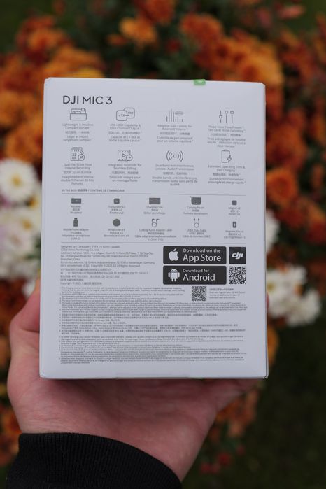 DJI mici 3 мікрофони 2TX+1RX