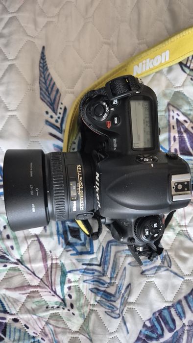 Nikon d3s + 50 mm 1.4