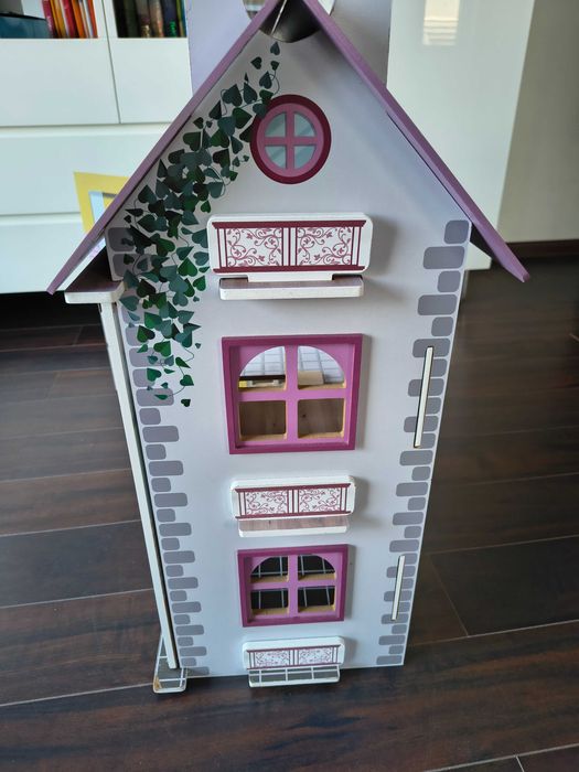 Domek dla lalek Playtive + mebelki + lalki