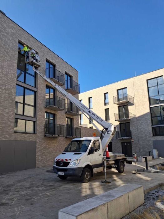 Podnośnik koszowy, wynajem