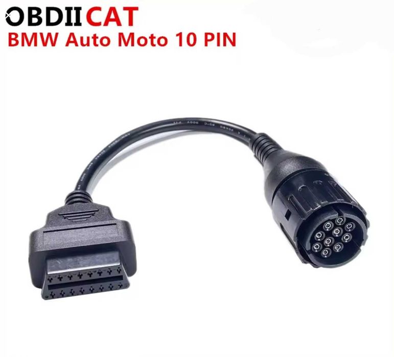 Kabel adapter diagnostyczny do motorów BMW 10-PIN