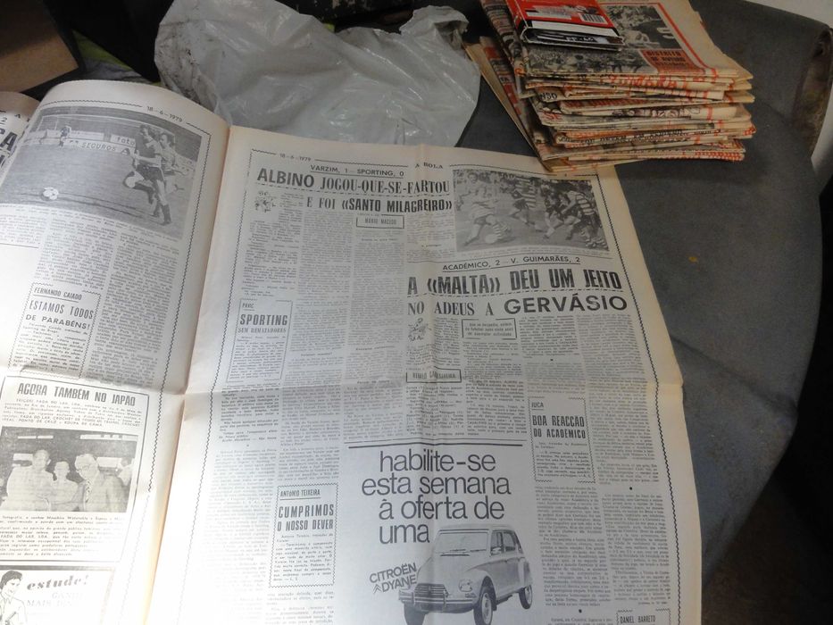 A Bola. 1978 F.C Porto bi campeào