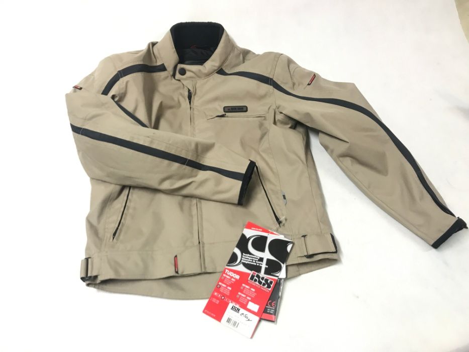 Kurtka Motocyklowa Tekstylna NOWA IXS Outlet M Beżowa KHAKI SALE %%