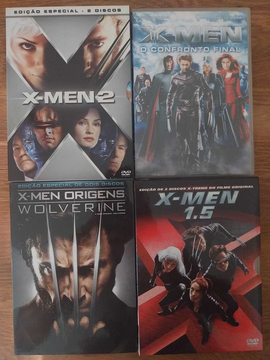 Pack X-Men 4 DVD´S