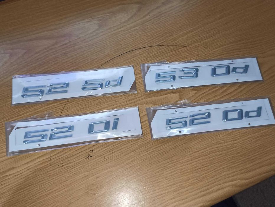 Símbolos letras BMW Série 1 2 3 | Mercedes E200 E300 KOMPRESSOR CDI