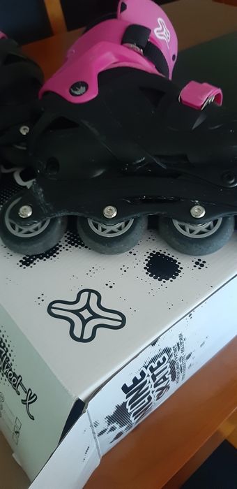Patins em linha tamanho ajustável 31-35
