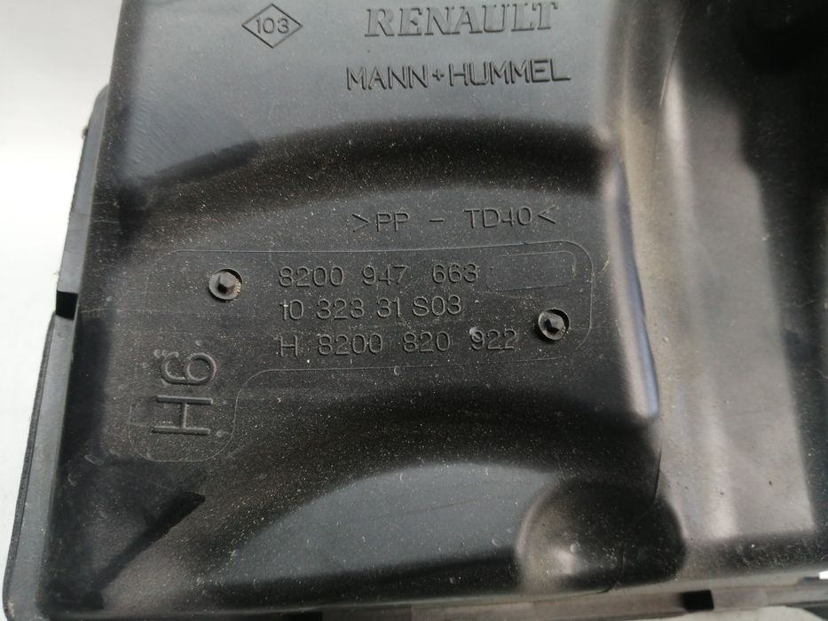 Caixa filtro ar RENAULT Megane III (BZ0_)