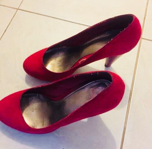 Szpilki Zara 38 malinowe