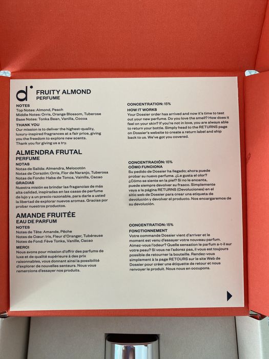Perfume Dossier NOVO