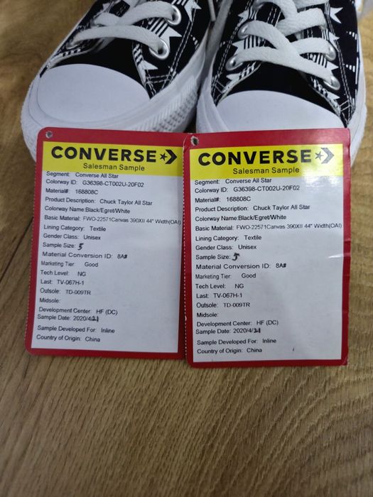 czarne converse w gwiazdki Converse Chuck Taylor All Star Hi Black White Stars 168808C