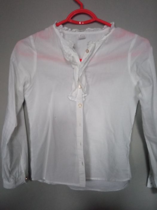 Biala koszula dziewczęta ( Smyk)