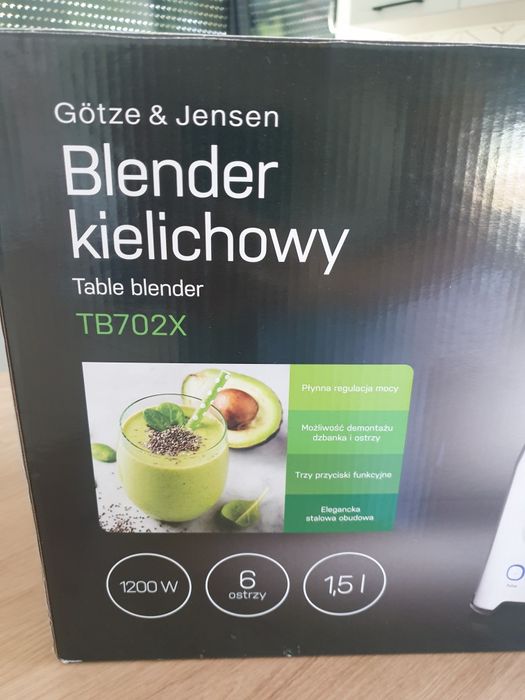 Blender kielichowy prawie nowy