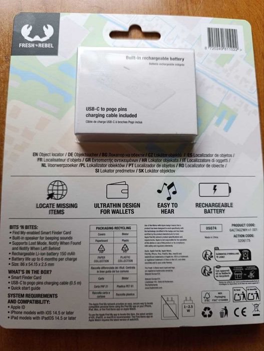 Смарт-трекер  GPS-трекер Smart Finder Card