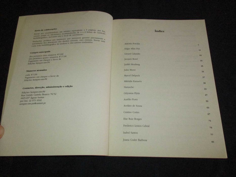 Livro Di Versos 7 Revista Semestral de Poesia e Tradução