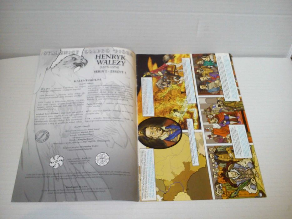Komiks STRAŻNICY ORLEGO PIÓRA - Skarb Walezjusza Mandragora 2006