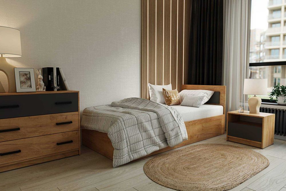 Кровать односпальная Viva — стиль, комфорт и практичность