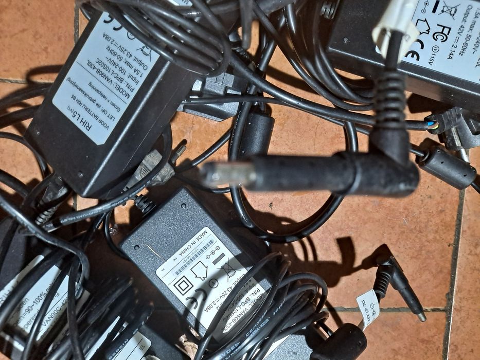 Pakiet ładowarek do rowerow elektrycznych