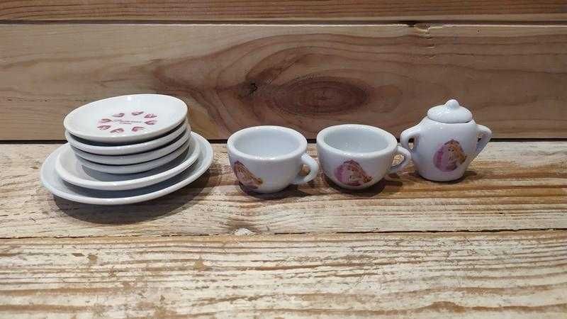 Детская керамическая посуда для кукол