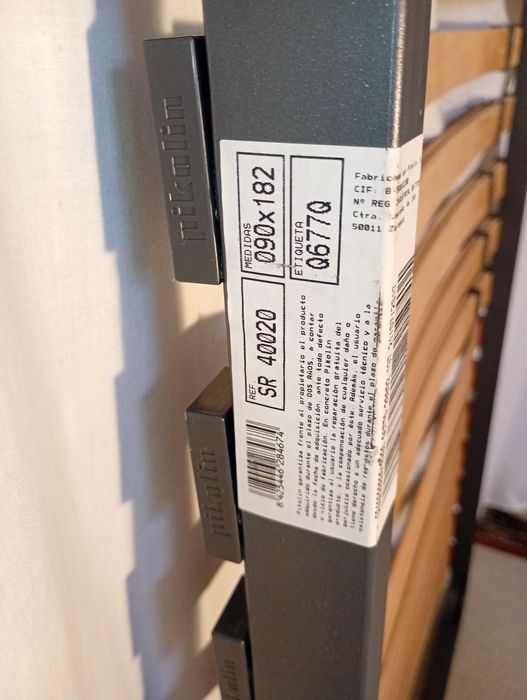 Estrado pikolin cama de guarda-costas 200cm x 0,80cm NOVO