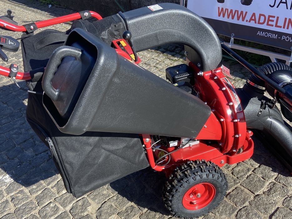 Aspirador de folhas profissional com biotriturador