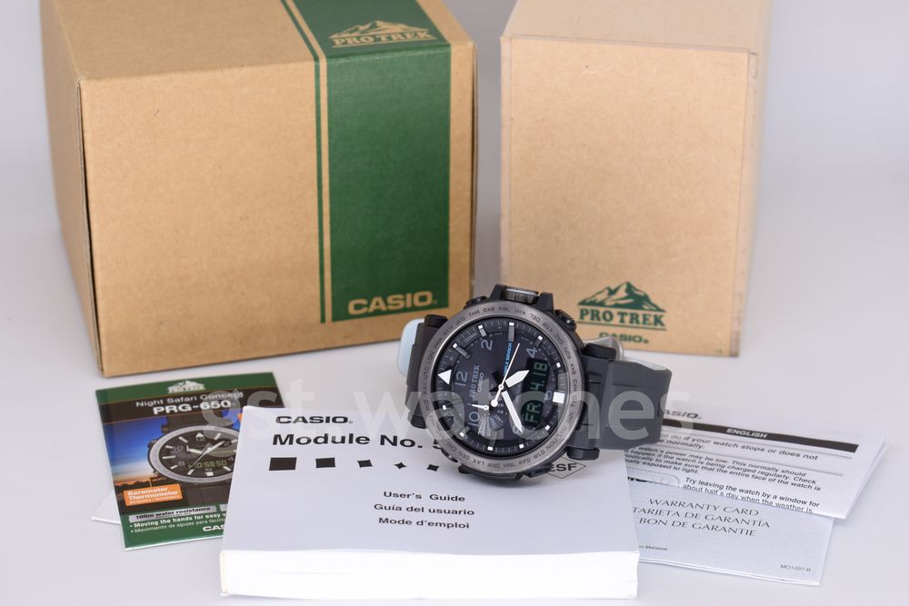 Casio Pro-Trek PRG-650Y-1E NEW ORIGINAL | Solar | Triple-Sensor