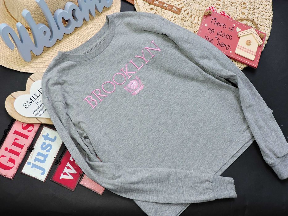 WOW - szara bluzeczka Brooklyn r 146/152