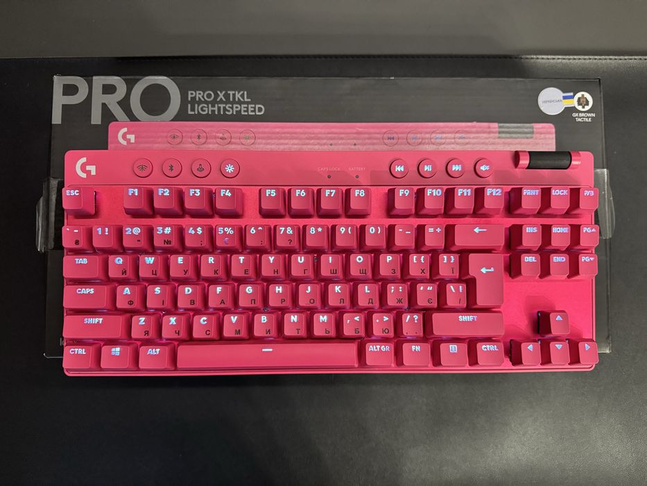Клавіатура Logitech G Pro X TKL Lightspeed