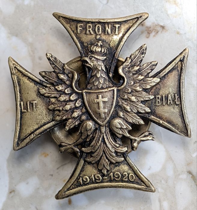 Odznaka Pamiątkowa Frontu Litewsko-Białoruskiego 1921 rok II RP
