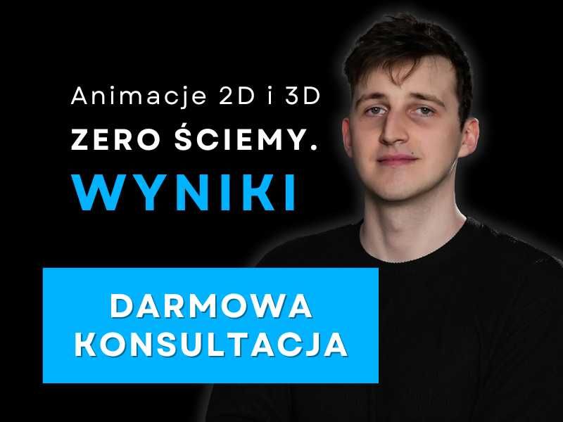 Animacje 2D i 3D • Motion Design • Explainer • Reklamy • Blender • Adobe • Animacja