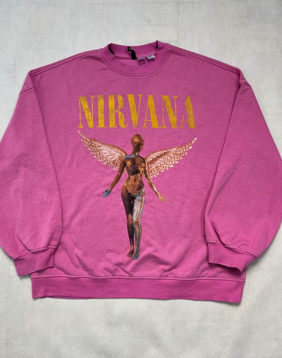 Oversize Bluza Nirvana big logo