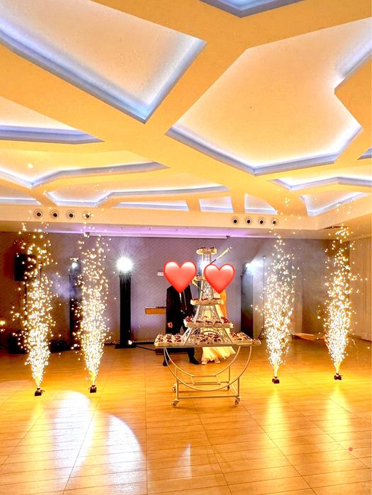 DJ na każdą okazję — wesele, urodziny, eventy!Fontanny iskier!