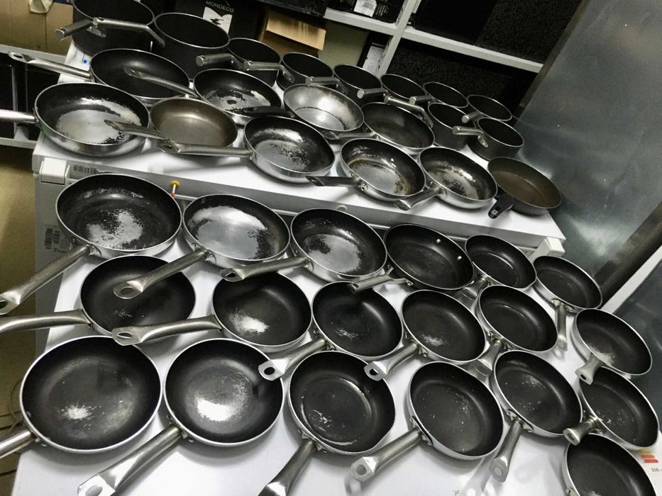 Lote de 39 tachos panelas frigideiras