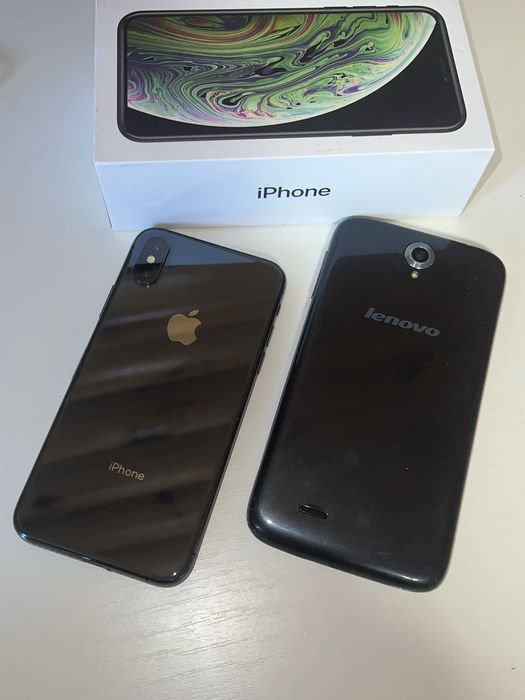 Iphone XS 256 GB , lenovo А850