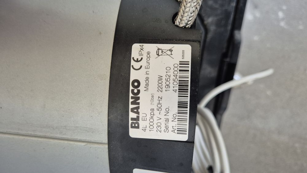BLANCO system ciepłej wody.
